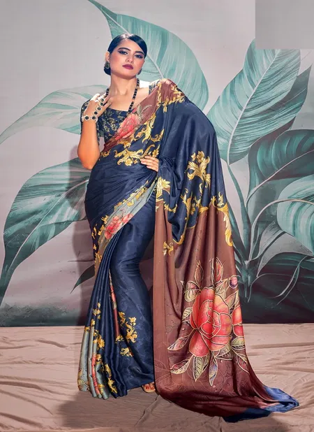 Rajpath Patang Floral Silk Festive Wear Weaving Saree Catalog Catalog